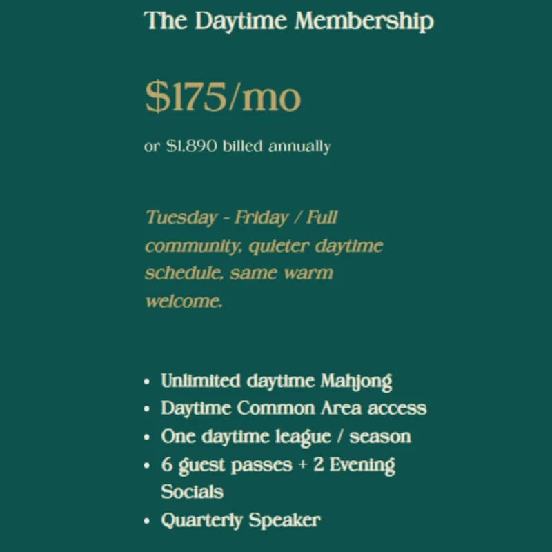The Daytime Membership