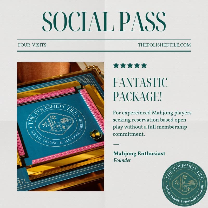 Social Pass: 4 Visits