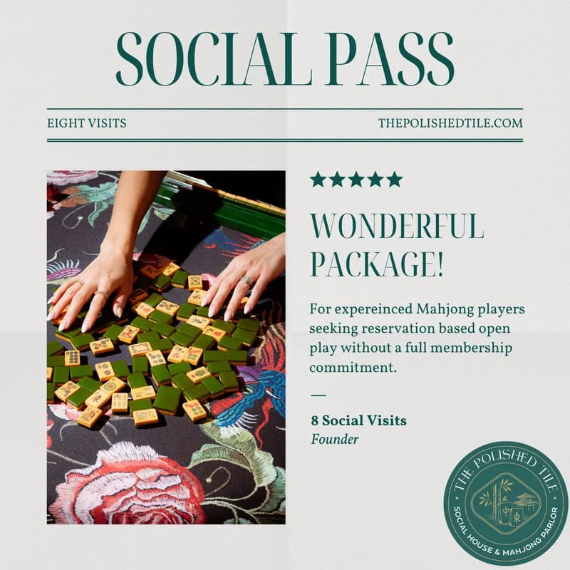 Social Pass: 8 Visits